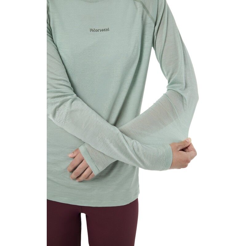 NNormal Merino Long Sleeve - Merinotröja - Dam | Hardloop