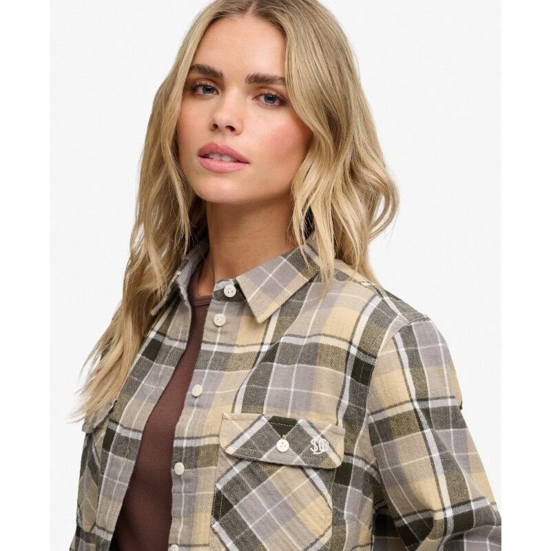 Lumberjack Check Flannel Shirt - Shirt - Women's