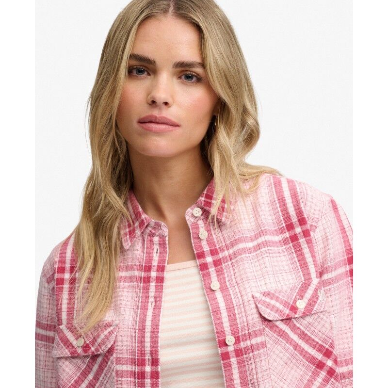 Lumberjack Check Flannel Shirt - Koszula damski
