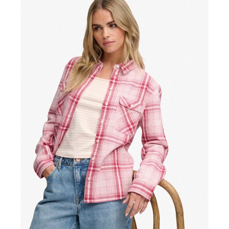 Superdry Lumberjack Check Flannel Shirt - Shirt - Women's | Hardloop