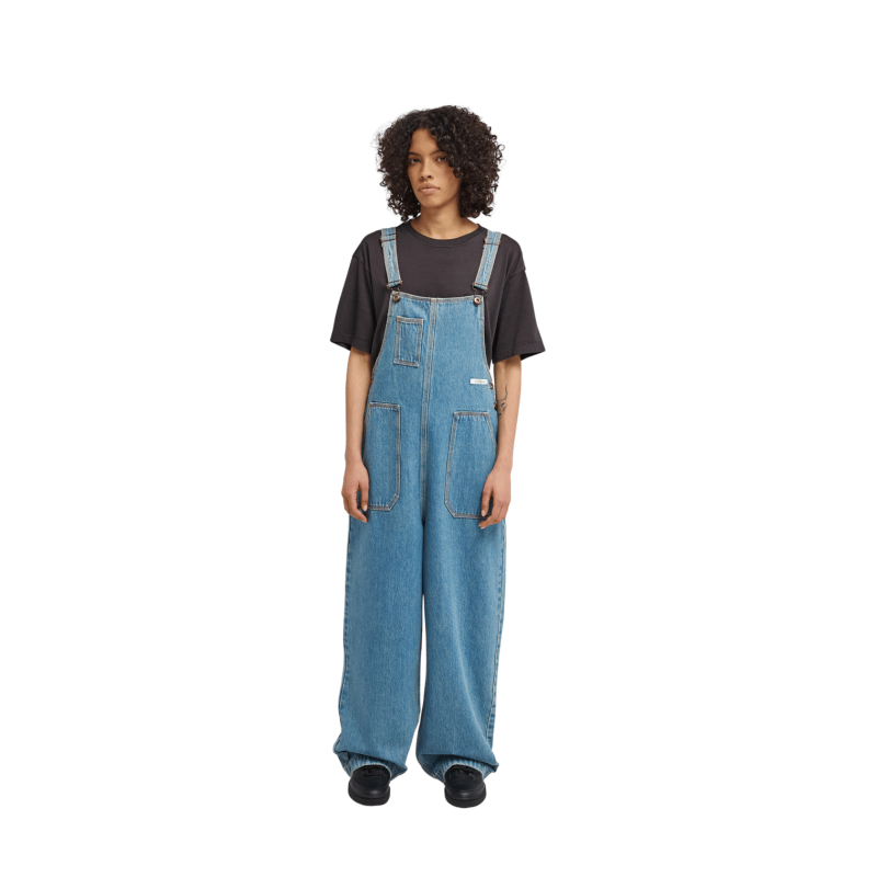 Element 70 Dungaree Denim W - Damen-Latzhose | Hardloop