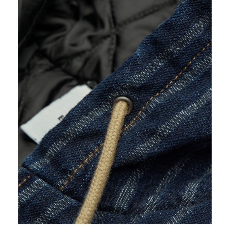 Element Dulcey Herringbone Denim W - Veste femme | Hardloop