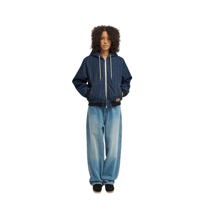 Element Dulcey Herringbone Denim W - Veste femme | Hardloop