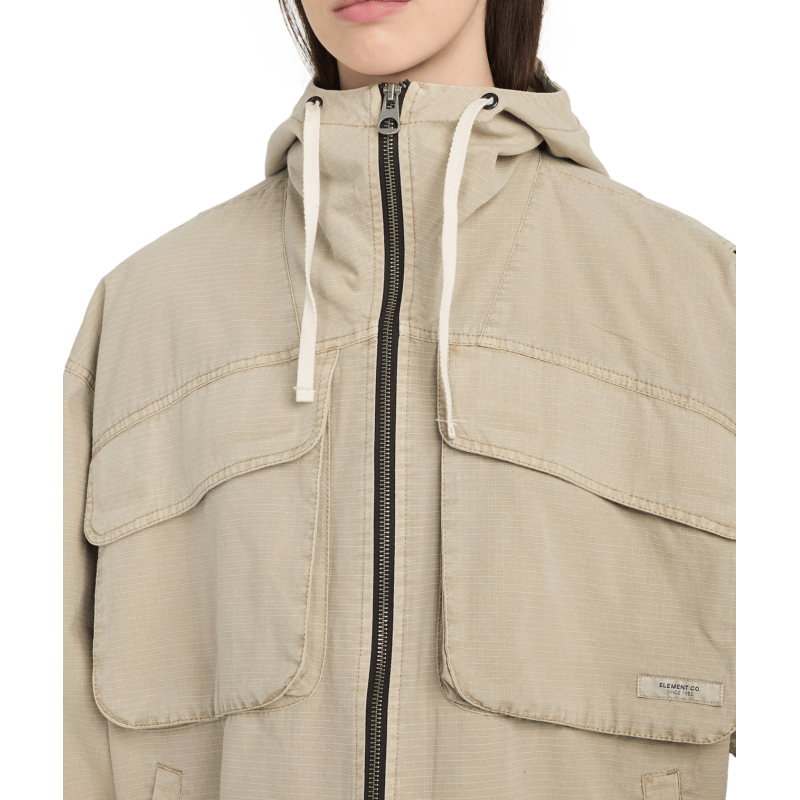 Element Ripstop Hooded Jacket W - Veste coupe-vent femme | Hardloop