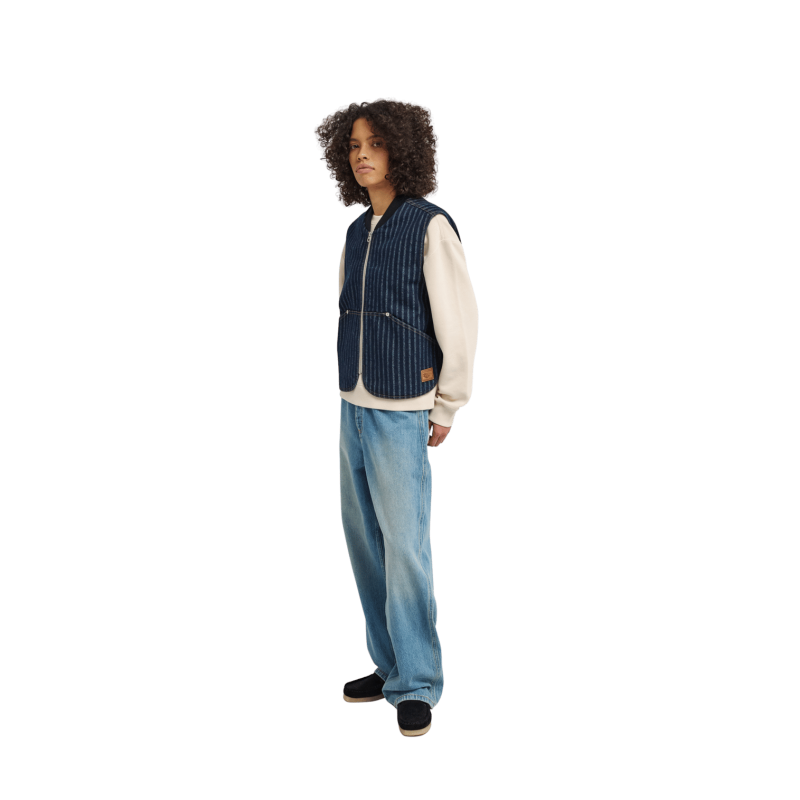 Element Chore Vest Herringbone Denim W - Weste - Damen | Hardloop