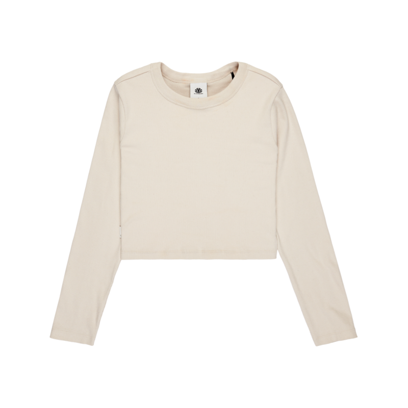 Element Icon Crop Ls W - T-Shirt - Damen | Hardloop