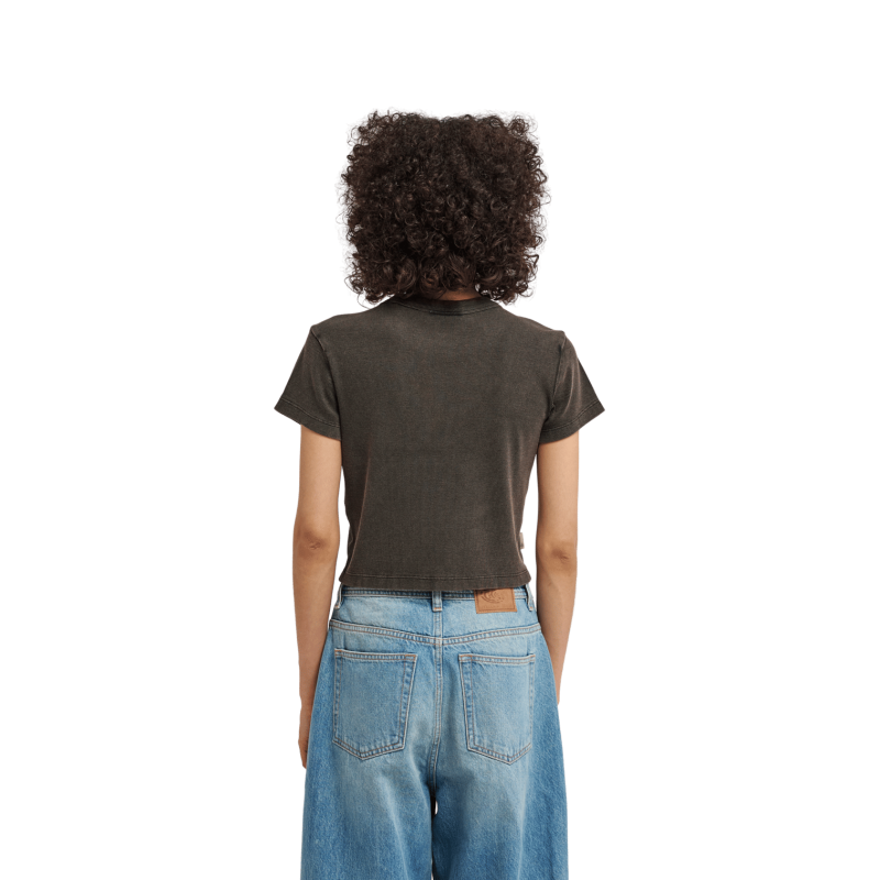 Element Lowcase Crop Ss W - T-shirt damski | Hardloop