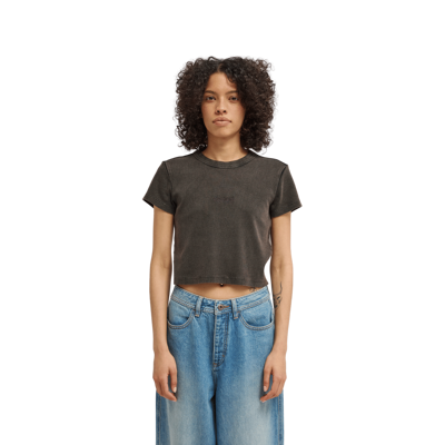 Lowcase Crop Ss W - T-shirt - Donna