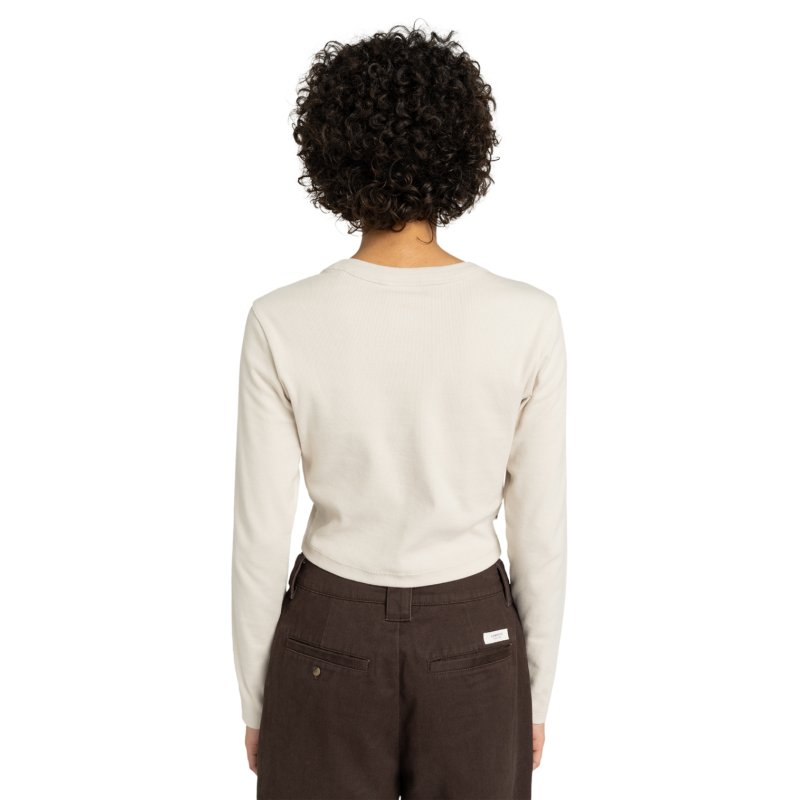 Element Icon Crop Ls W - T-shirt - Damer | Hardloop
