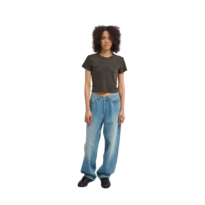Element Lowcase Crop Ss W - T-shirt damski | Hardloop