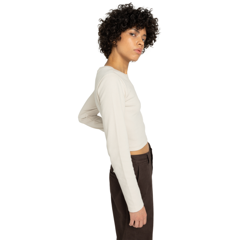 Element Icon Crop Ls W - T-shirt - Women's | Hardloop