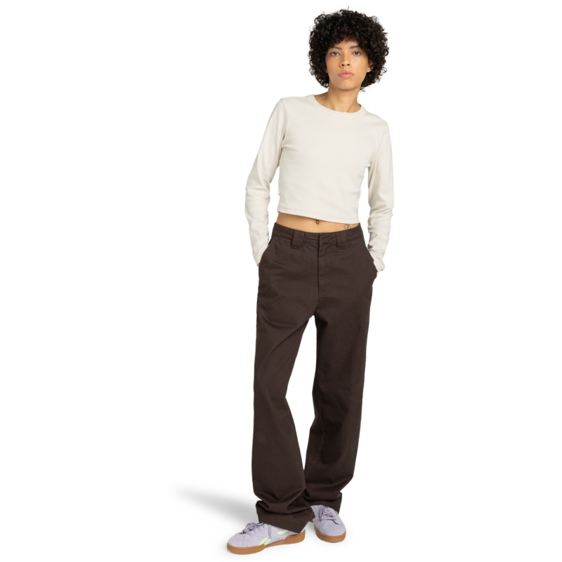 Element Icon Crop Ls W - T-shirt - Women's | Hardloop
