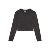 Element Lowcase Crop Ls W - Dámské triko | Hardloop
