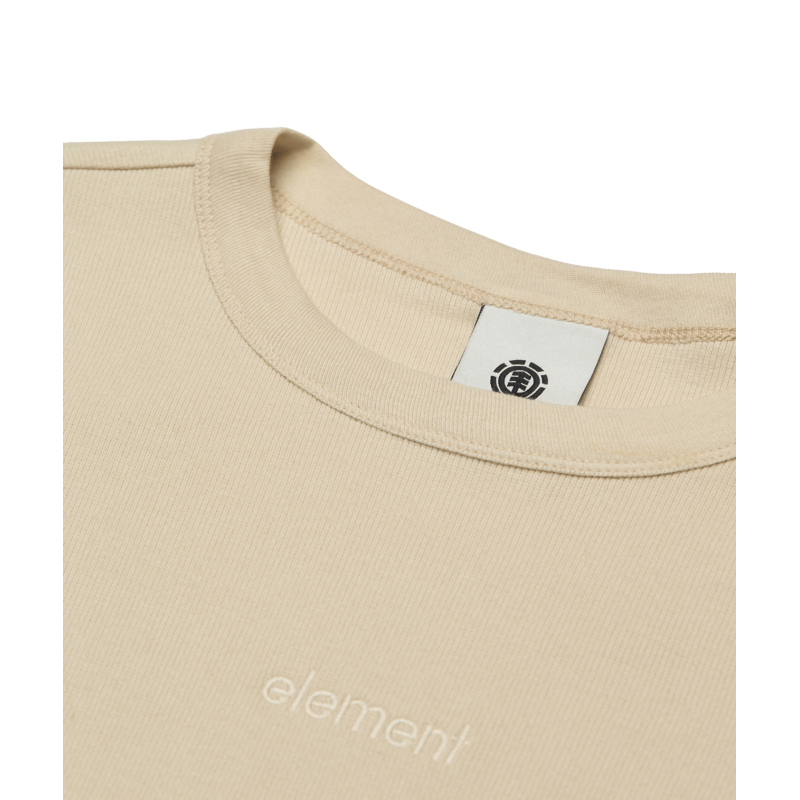 Element Lowcase Crop Ls W - T-shirt damski | Hardloop