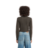 Element Lowcase Crop Ls W - T-shirt - Dam | Hardloop