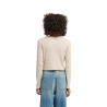 Element Lowcase Crop Ls W - T-shirt damski | Hardloop