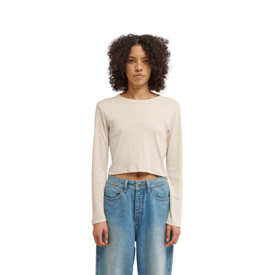 Lowcase Crop Ls W - T-shirt - Women's