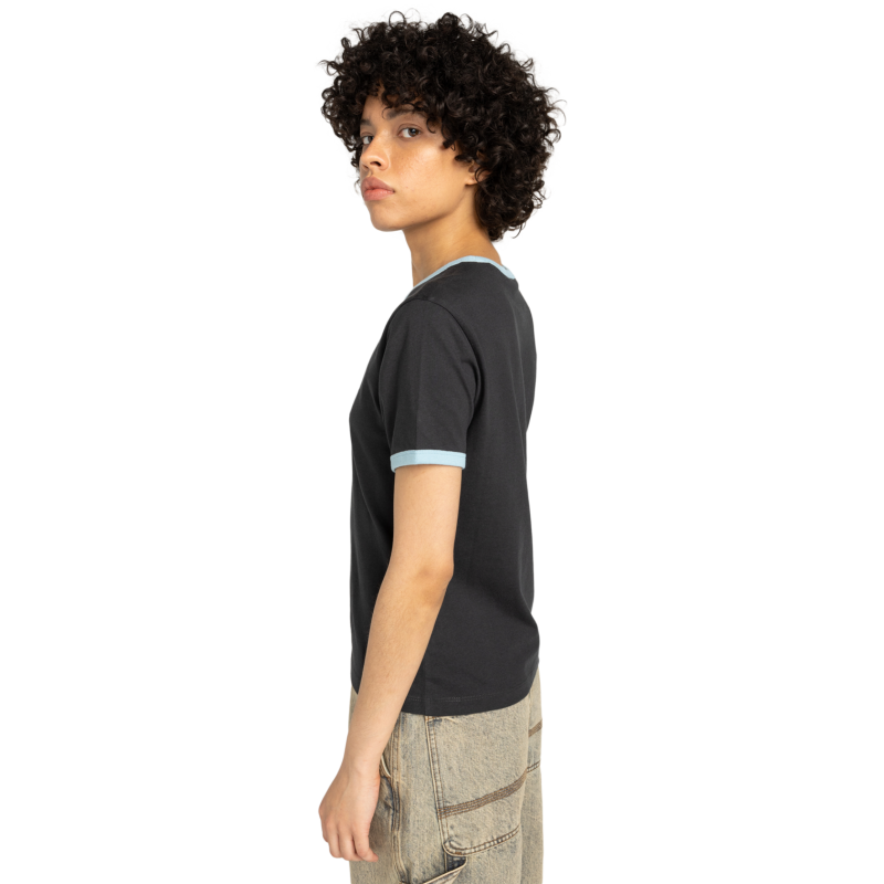 Element Second Nature Ringer Ss W - T-shirt damski | Hardloop