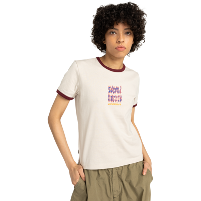 Second Nature Ringer Ss W - T-shirt - Women's