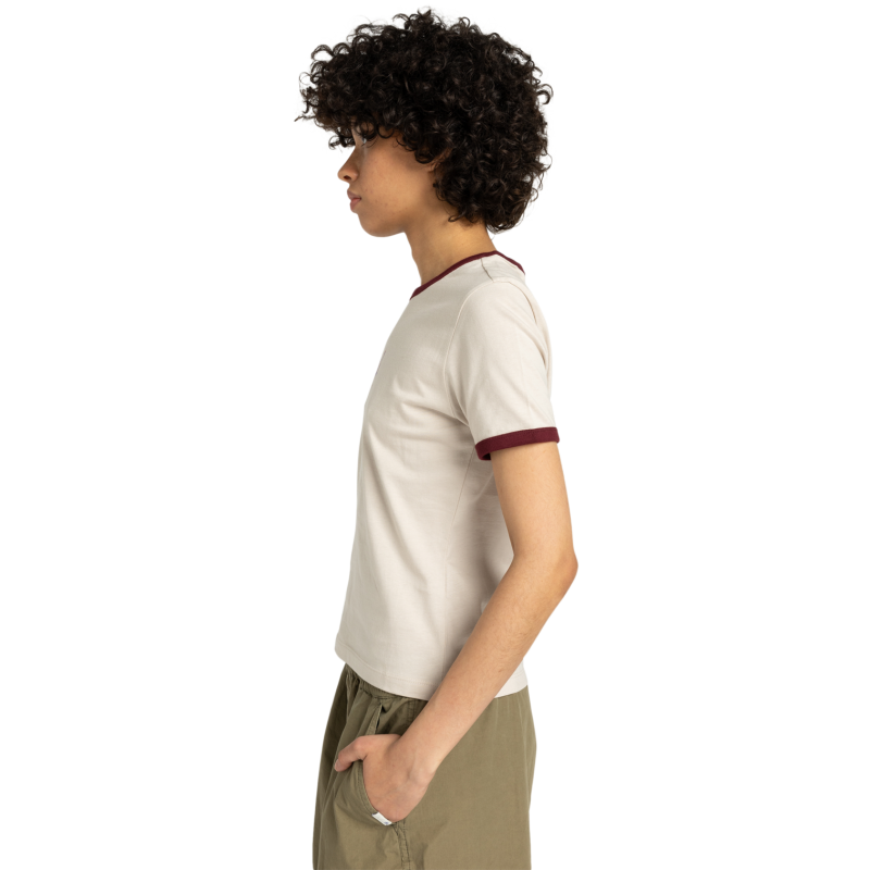 Element Second Nature Ringer Ss W - T-shirt - Dames | Hardloop