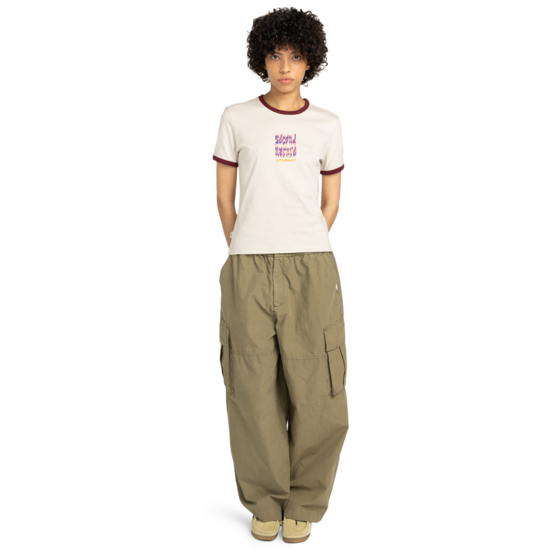 Element Second Nature Ringer Ss W - Camiseta - Mujer | Hardloop