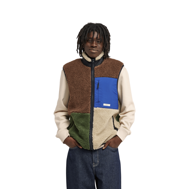 Lake Sherpa Vest - Fleeceväst - Herr
