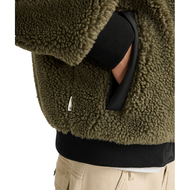 Element Oak Sherpa - Pánská fleesová mikina | Hardloop