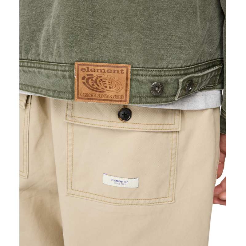 Element Trucker Canvas - Jakke - Herrer | Hardloop