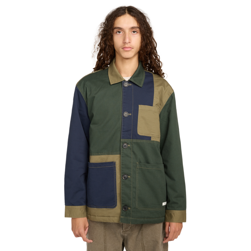 Element Crossroads Patchwork Overshirt - Jakke - Herrer | Hardloop