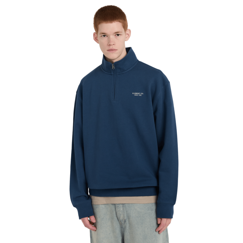 Element Element Co Emb Quarter Zip - Sweatshirt homme | Hardloop