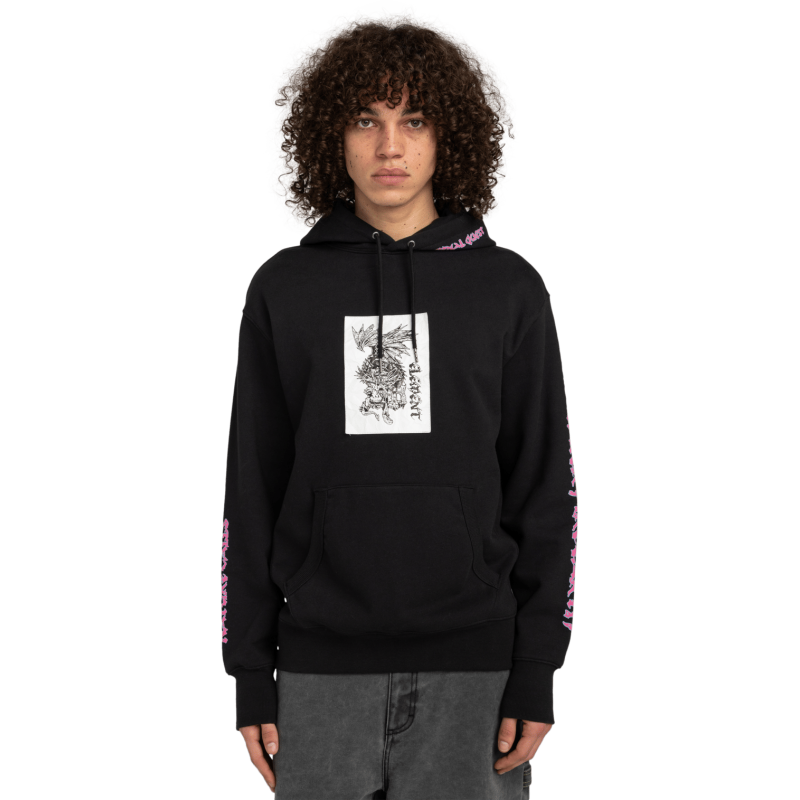 Element Ffnc Dragon Po - Felpa con cappuccio - Uomo | Hardloop