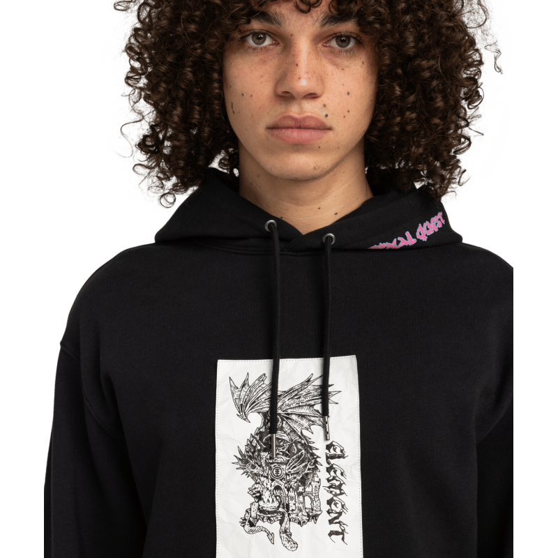 Element Ffnc Dragon Po - Hoodie - Herrer | Hardloop