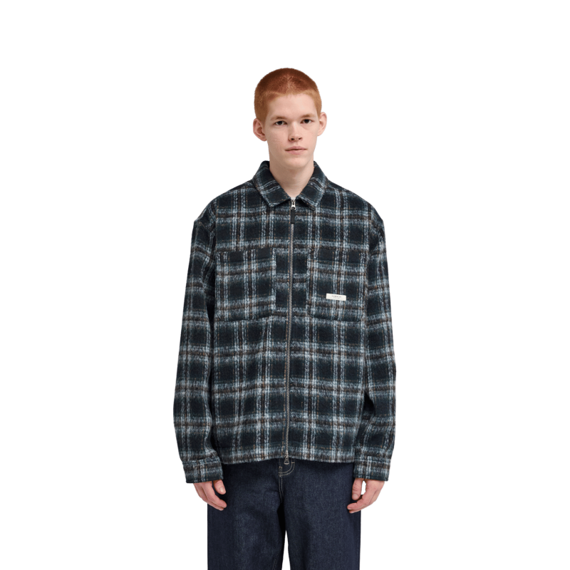 Element Fuzzy Check Zip Overshirt - Jacket - Men's | Hardloop