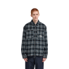 Element Fuzzy Check Zip Overshirt - Kurtka męska | Hardloop