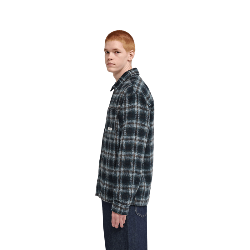 Element Fuzzy Check Zip Overshirt - Jacka - Herr | Hardloop