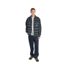 Element Fuzzy Check Zip Overshirt - Chaqueta - Hombre | Hardloop