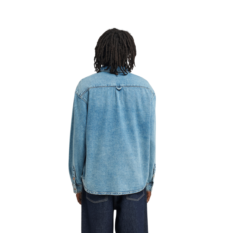 Element Relax Denim Shirt Ls - Camisa - Hombre | Hardloop
