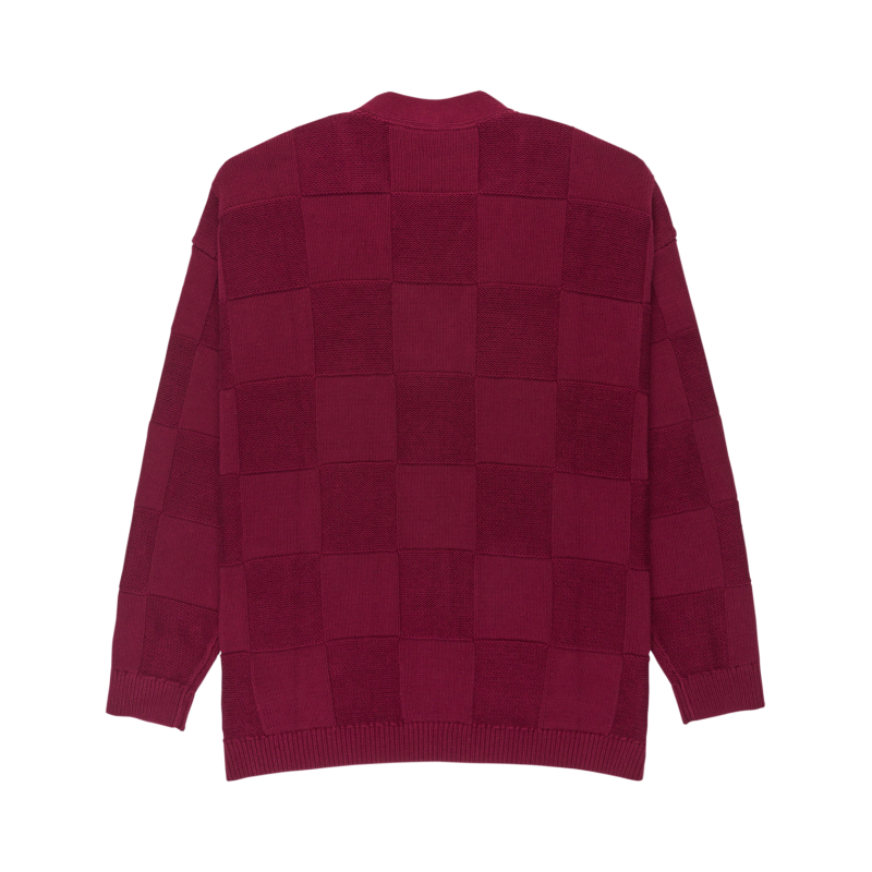 Element Textured Check Cardigan - Pullover homme | Hardloop
