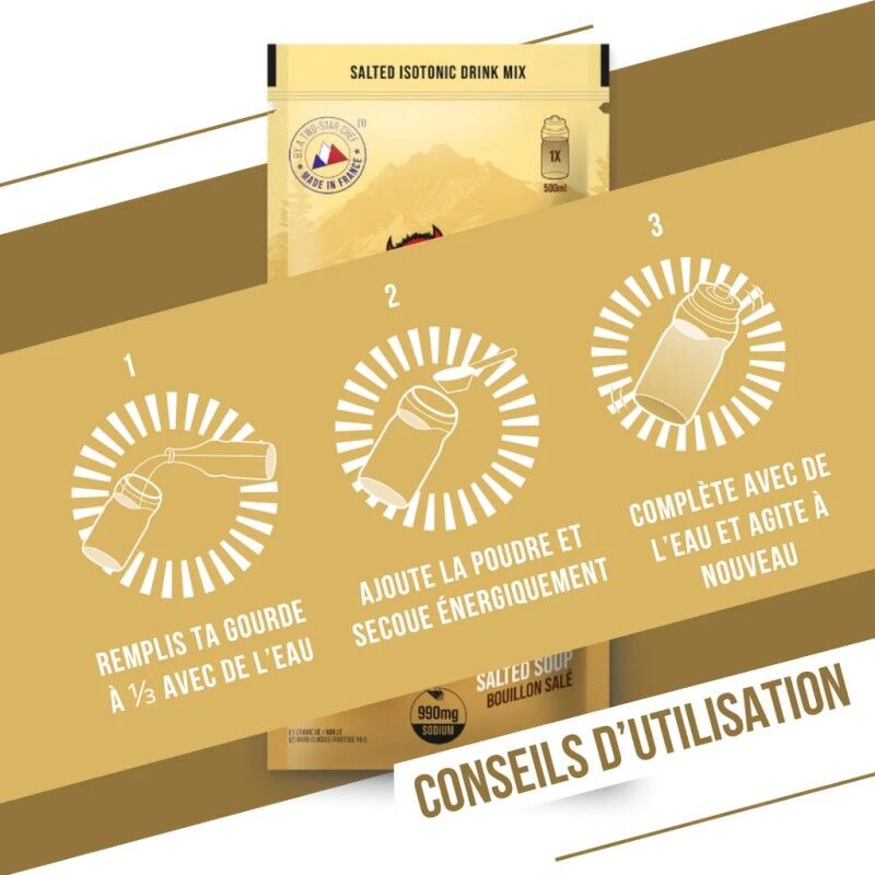 Baouw Bouillon Salé - Isotonisk drink | Hardloop