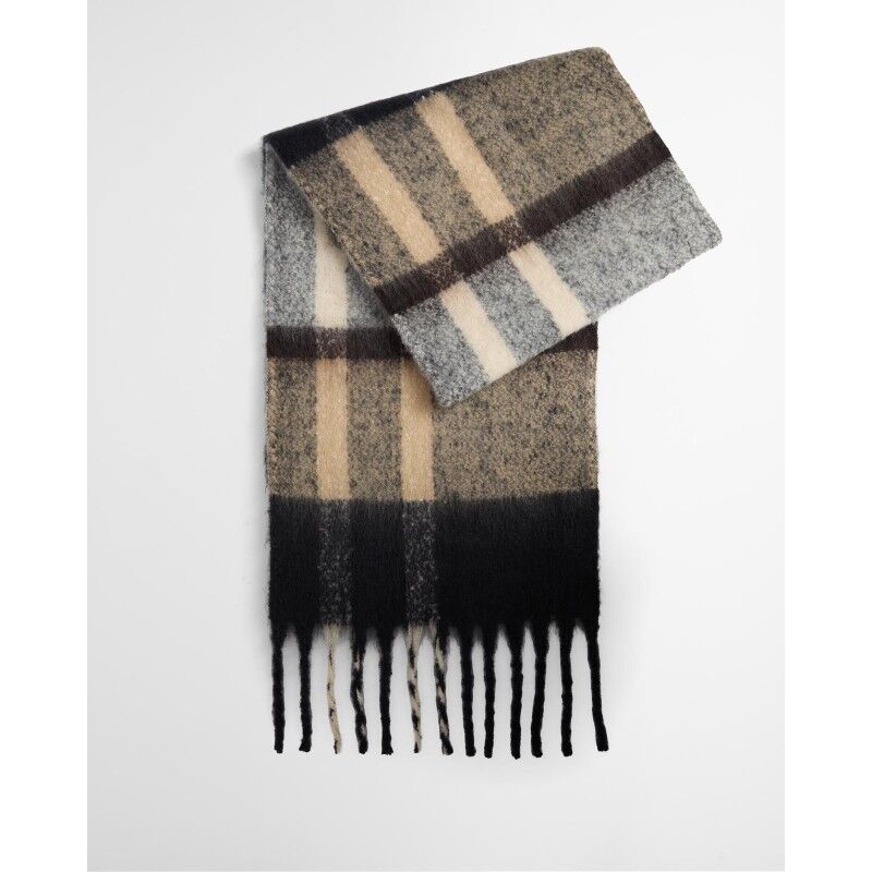 Isla Tartan Boucle Scarf - Scarf - Women's