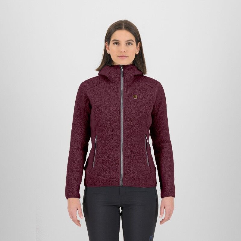 Moiazza Retro Hoodie Fleece - Fleecejakke - Damer
