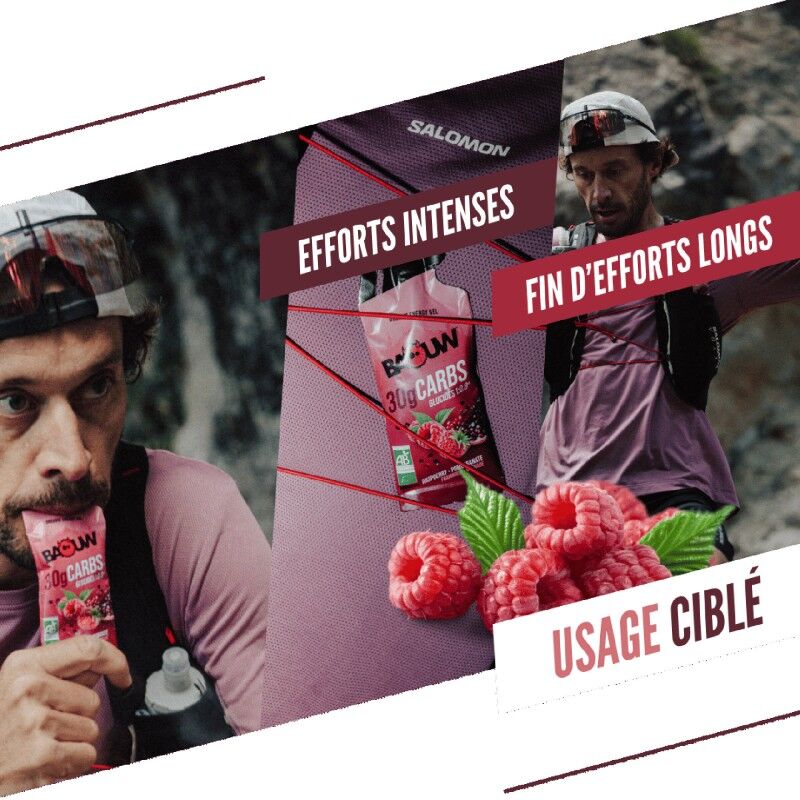 Baouw Framboise - Grenade - Energy gel | Hardloop