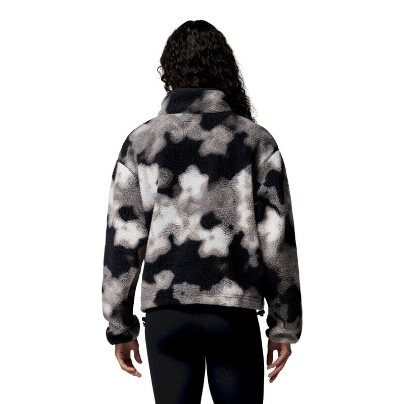 Columbia Helvetia II Printed Cropped Half Snap - Polaire femme | Hardloop