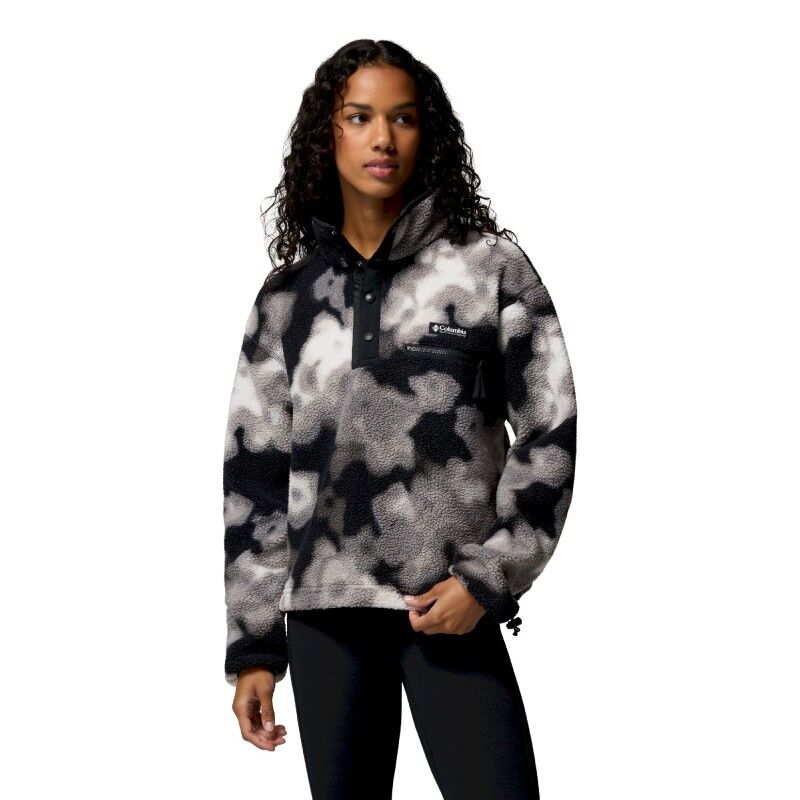 Columbia Helvetia II Printed Cropped Half Snap - Fleece jacket - Women's | Hardloop