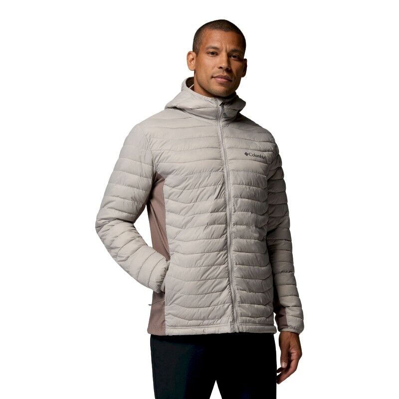 Columbia Powder Pass Hybrid Hooded Jacket - Kunstfaserjacke - Herren | Hardloop