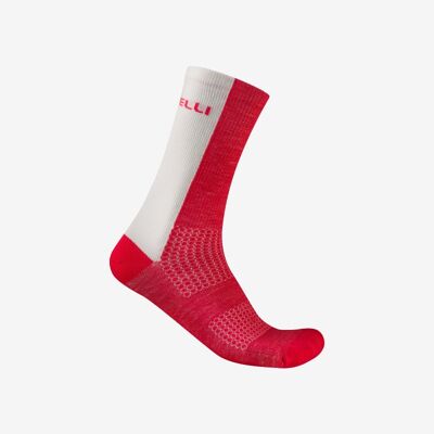 Castelli Logo 18 Merino Sock - Pyöräilysukat