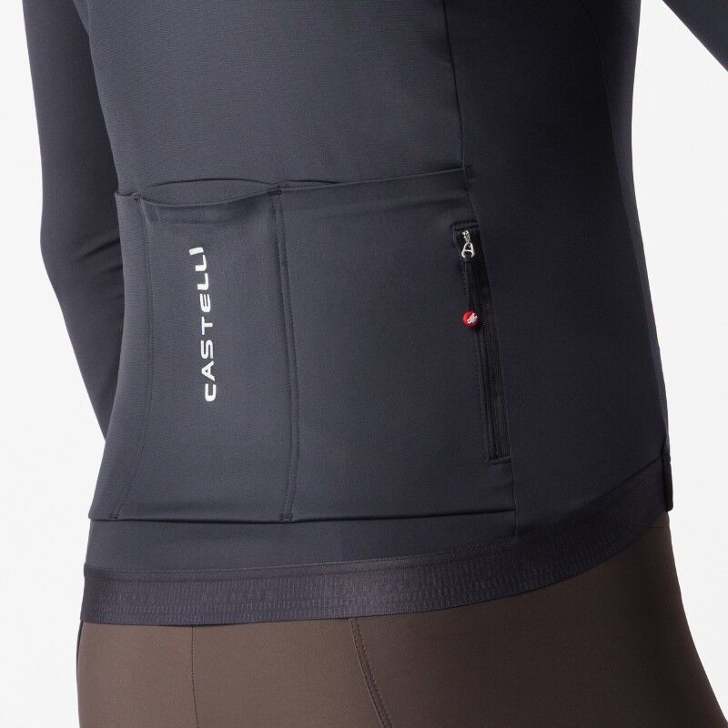 Castelli Espresso Thermal 2 Jersey - Long sleeve cycling jersey - Men's | Hardloop