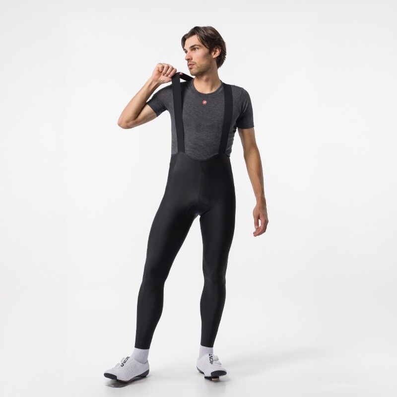 Castelli Nano Rain Bibtight - Cykelbyxa - Herr | Hardloop