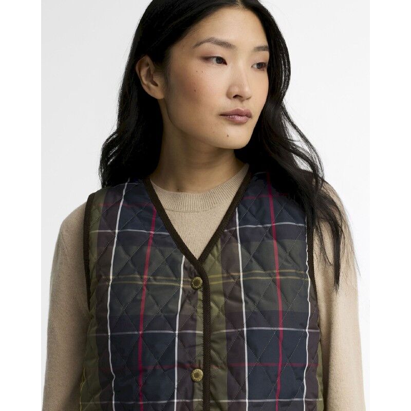 Barbour Tartan Reimagined Icons Reversible Tartan - Kamizelka damska | Hardloop