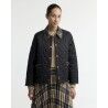 Barbour Icons Tartan Collar Cropped Liddesdale Q - Jacket - Women's | Hardloop